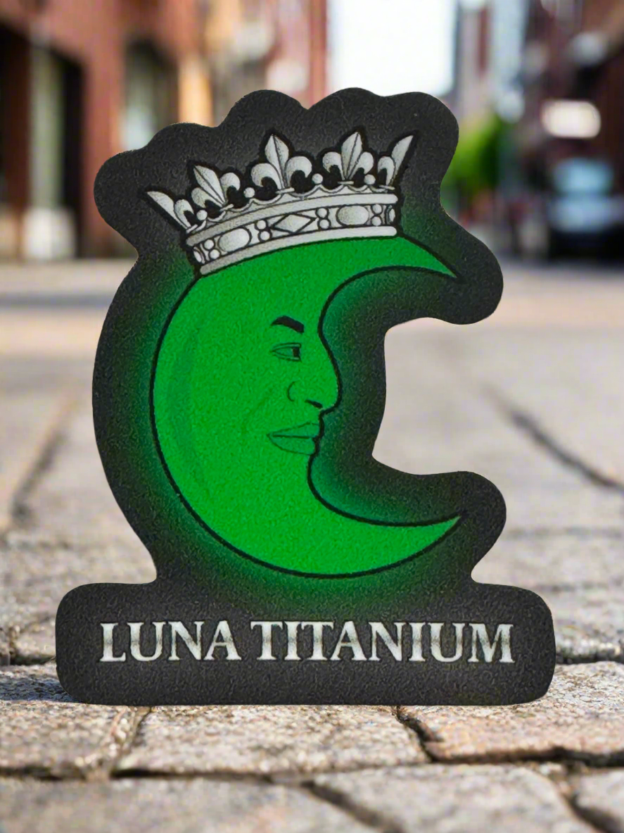 Crown Green Edition Sticker