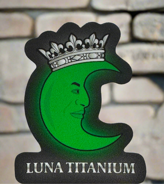 Crown Green Edition Sticker
