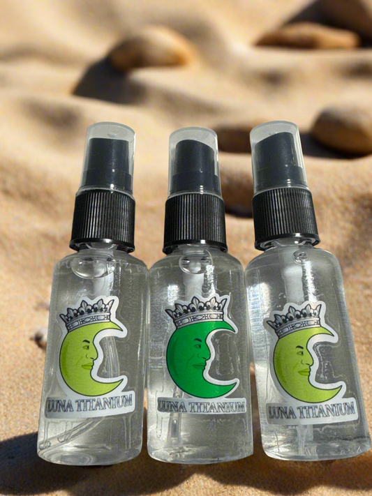 Titanium Edition Package             3 Sanitizer Bottles
