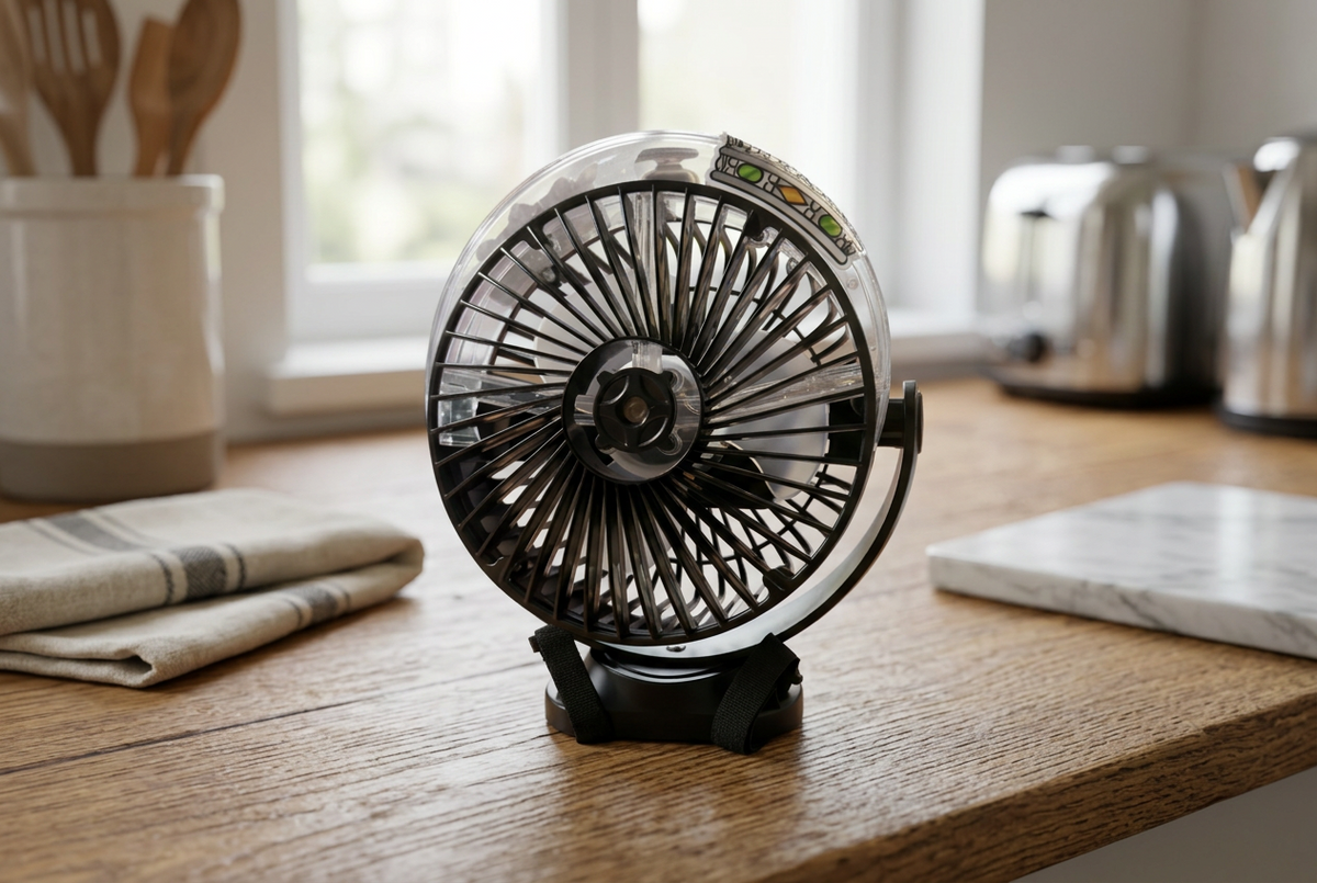 ARCTIC-CHARGE CROWN PORTABLE FAN
The All-in-One Cooling Power System