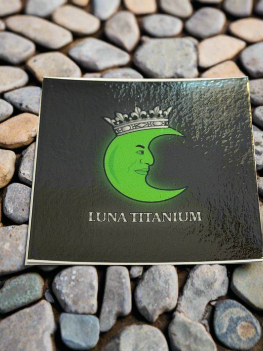 Exclusive Luna Titanium Sticker
